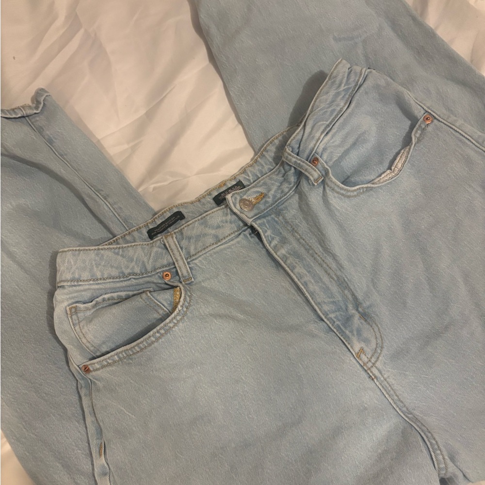 Wild Fable Light Blue Distressed Jeans